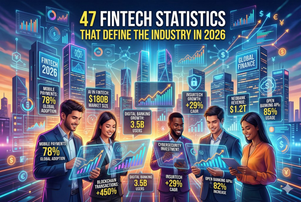 47 Fintech Statistics That Define the Industry in 2026
