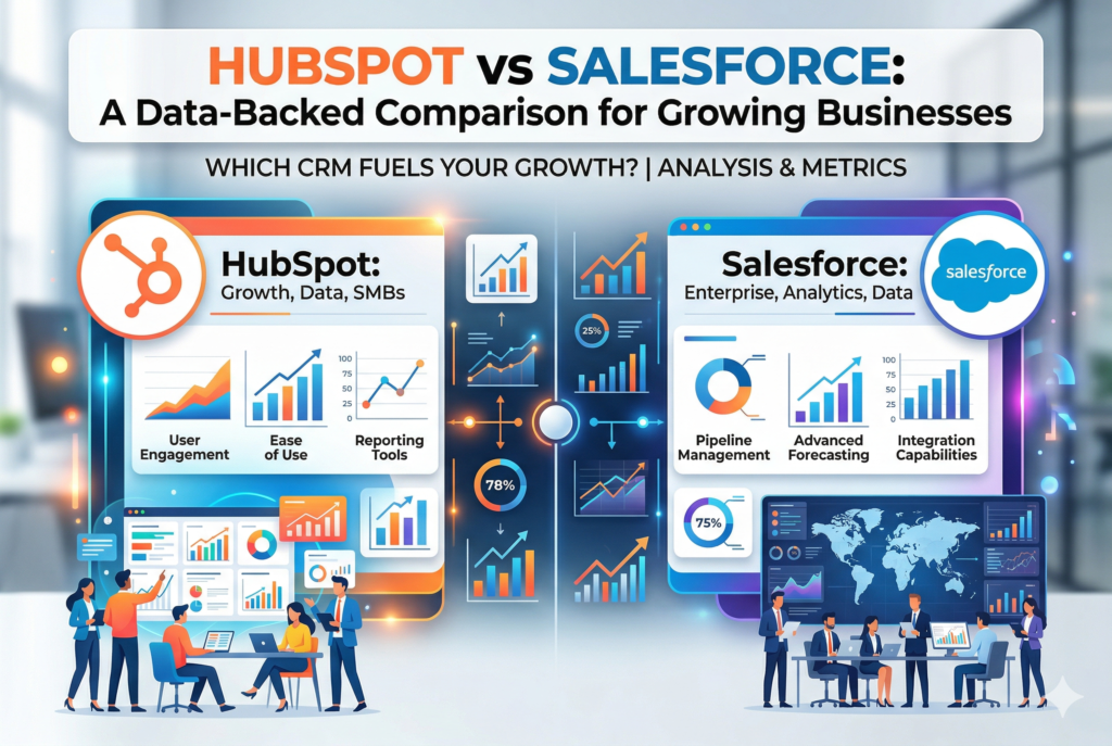 HubSpot vs Salesforce A Data-Backed Comparison for Growing Businesses