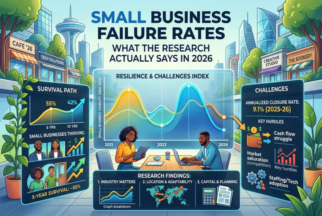 Small Business Failure Rates What the Research Actually Says in 2026