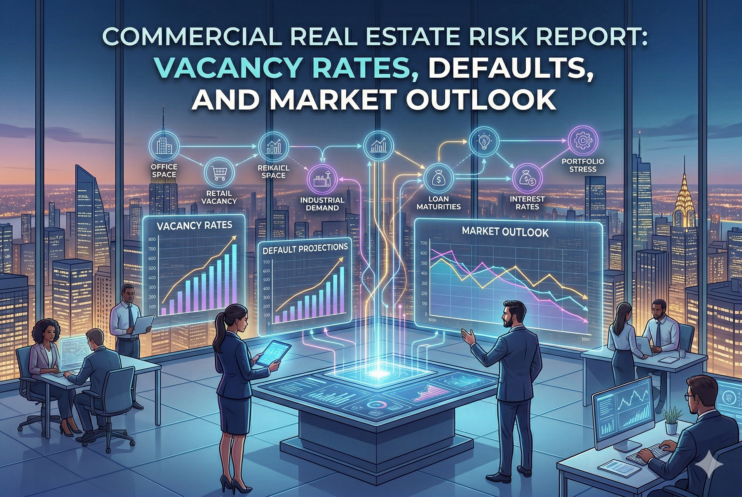 Commercial Real Estate Risk Report Vacancy Rates, Defaults, and Market Outlook