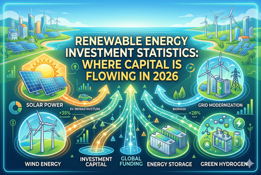 Renewable Energy Investment Statistics Where Capital Is Flowing in 2026