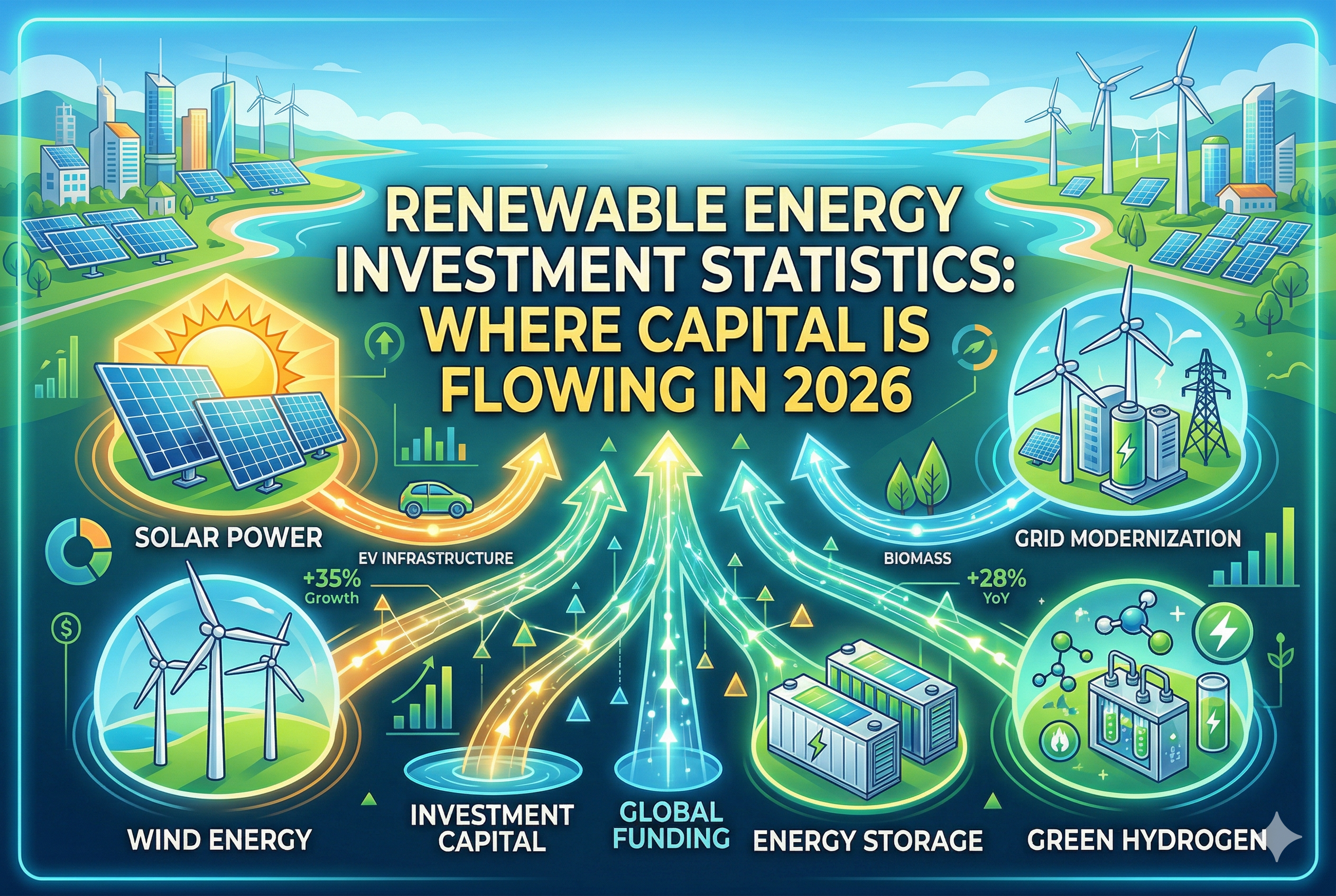 Renewable Energy Investment Statistics Where Capital Is Flowing in 2026